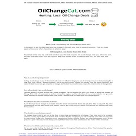 Oil Change Cat: Oil Change Cat